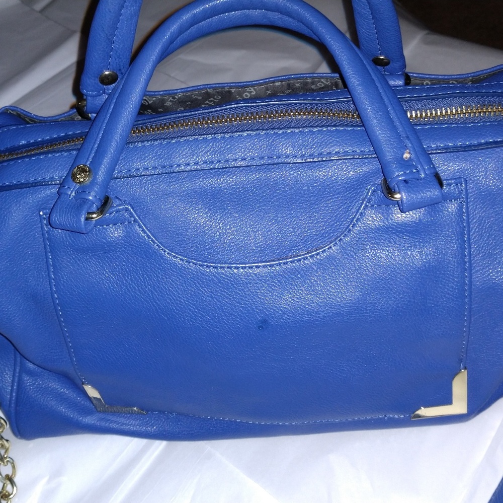 OLIVIA & JOY LEATHER SATCHEL BAG
